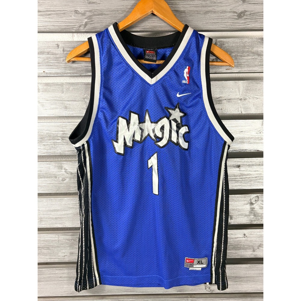 Nike Orlando Magic Blue Black White Jersey #1